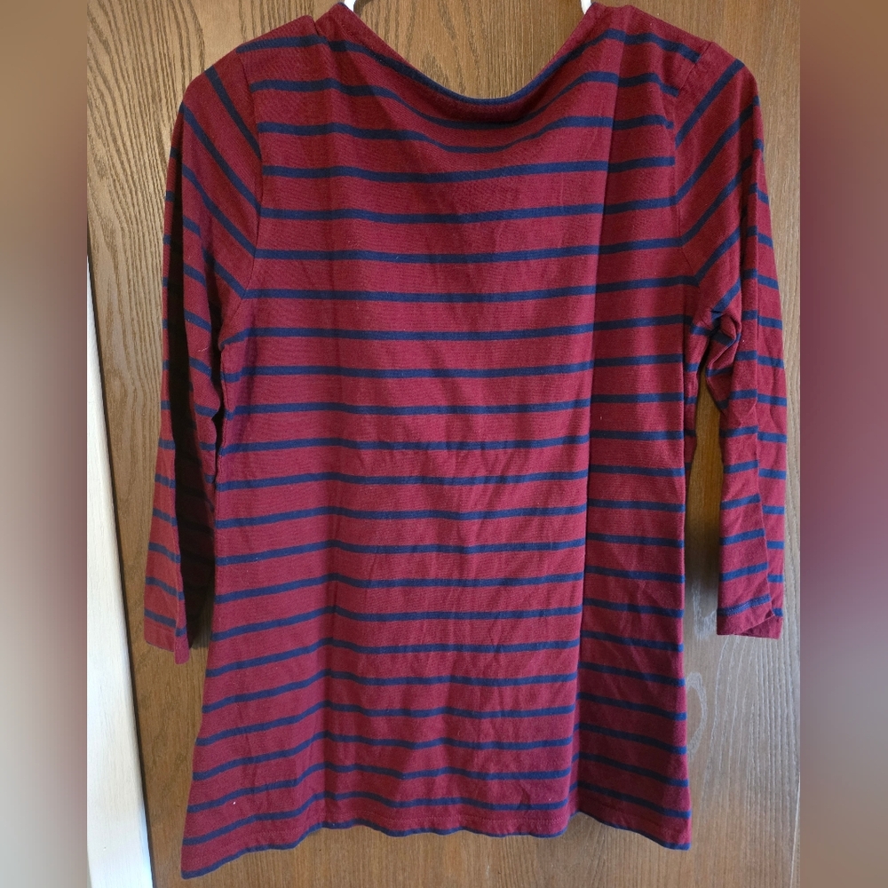 Tommy Hilfiger Red and Blue Embroidered Tunic - Picture 3 of 3
